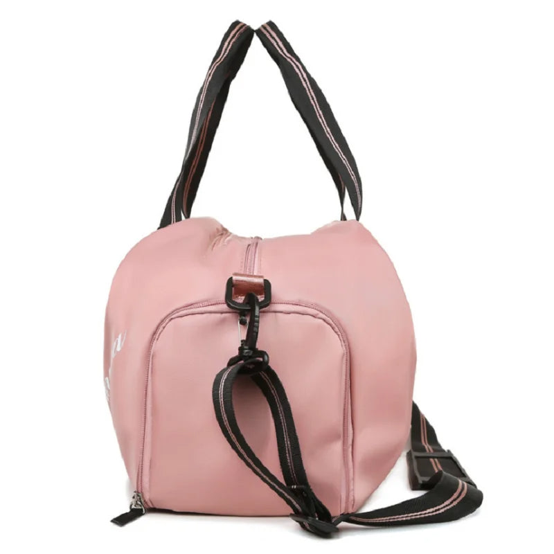 Gym Bag for Men and Women with Wet Pocket & Shoes Compartment - 3 in 1 Sports Duffle Bag - Removable crossbody shoulder strap